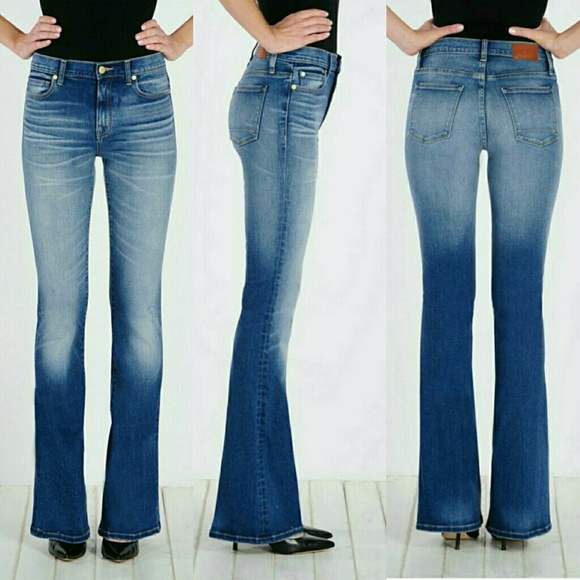 henry and belle micro flare jeans